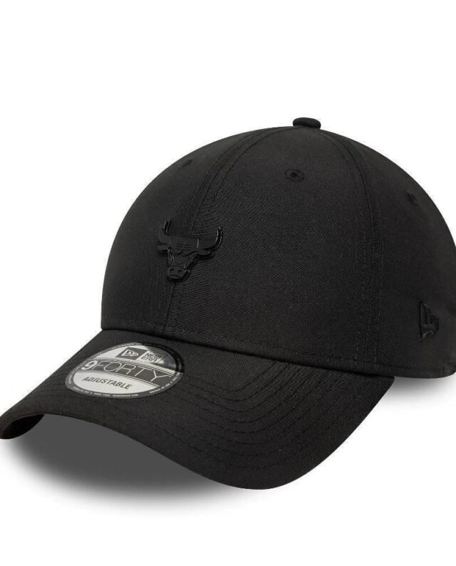 New Era Pin Chicago Bulls 9FORTY Cap Black 60759024 - NEW ERA