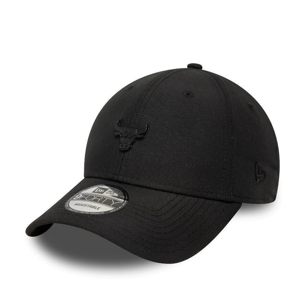 New Era Pin Chicago Bulls 9FORTY Cap Black 60759024 - NEW ERA