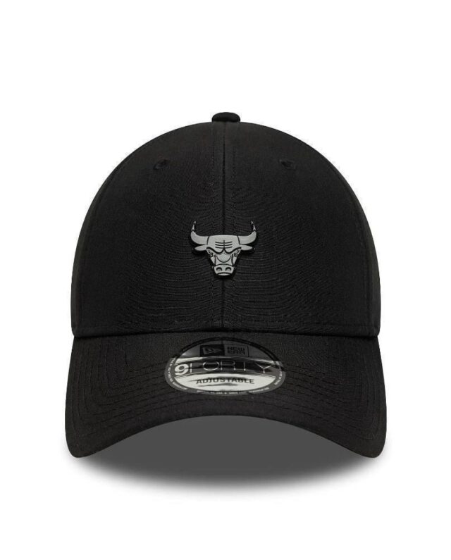 New Era Pin Chicago Bulls 9FORTY Cap Black 60759024 - NEW ERA