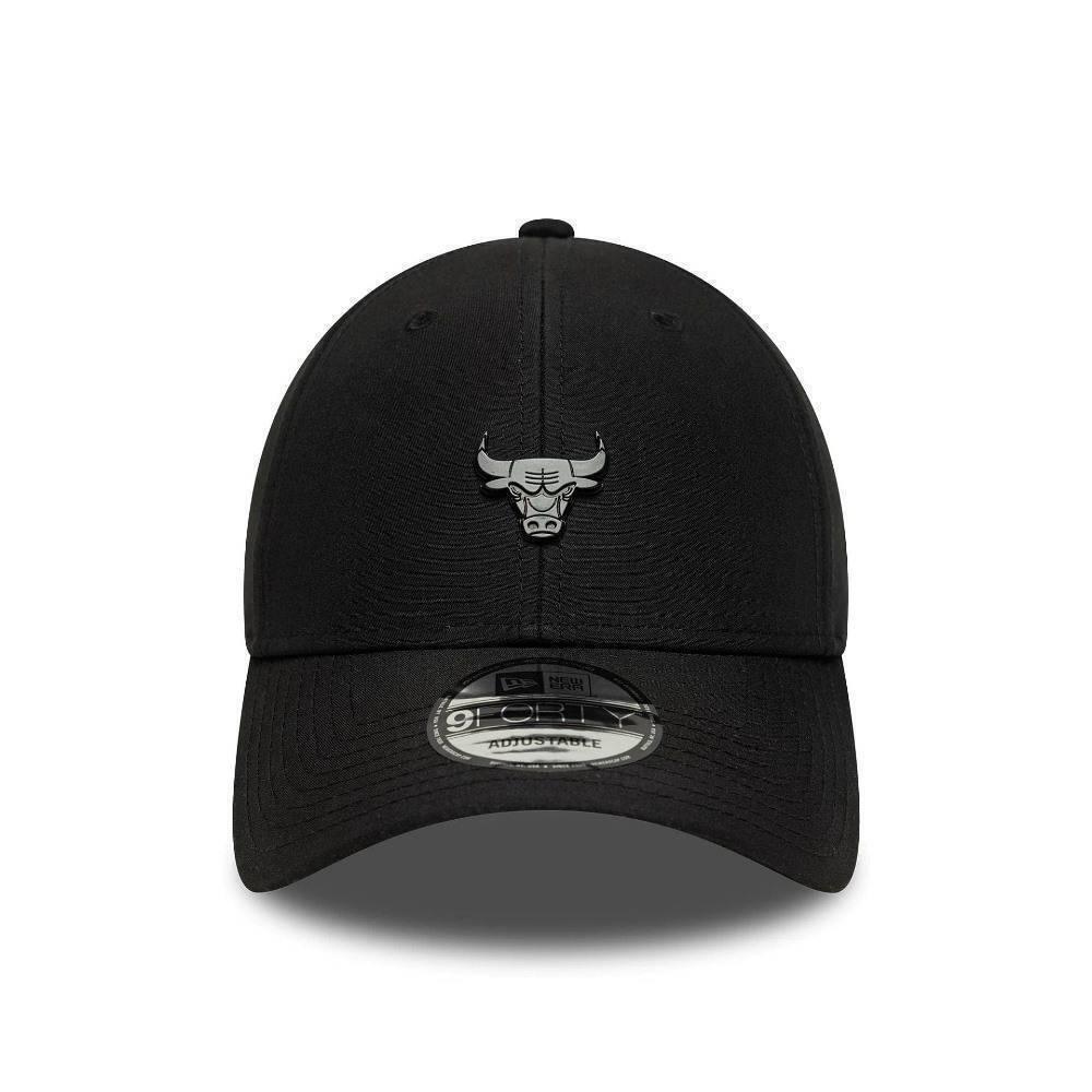 New Era Pin Chicago Bulls 9FORTY Cap Black 60759024 - Image 2