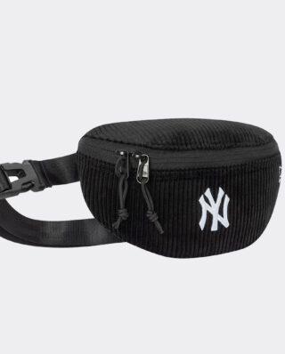 New Era Waist Bag MLB Cord New York Yankees Black 60758527 H14cm x W7cm x D23cm - NEW ERA