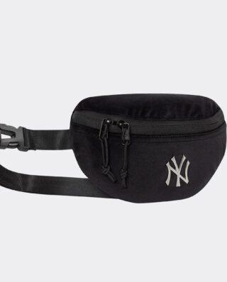 New Era New York Yankees MLB Velour Pin Black Waist Bag 60758530 H 14cm x W 7cm x D 23cm - NEW ERA