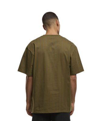 KARL KANI SMALL SIGNATURE ESSENTIAL PINSTRIPE GREEN KM-TE021-104-16IND - KARL KANI