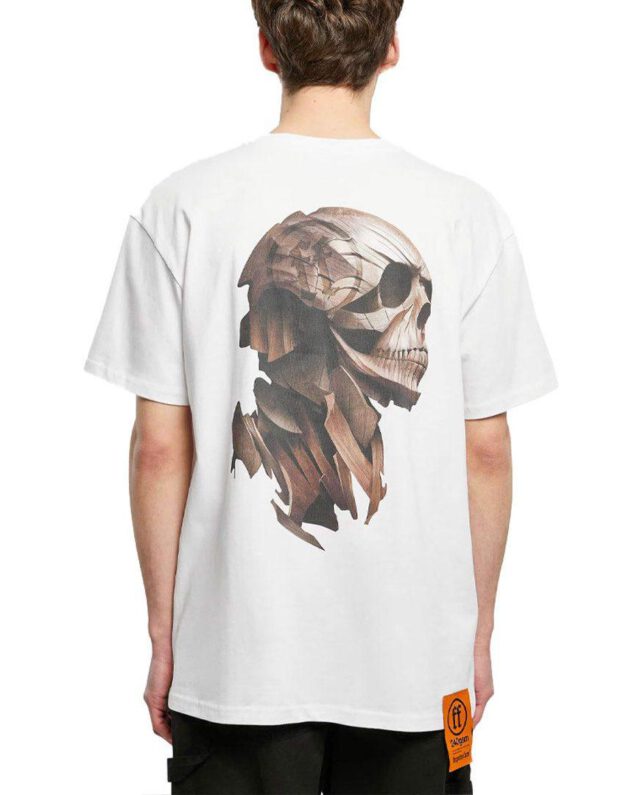 Forgotten Faces Woodland Heavy Oversized Tee White FOF0046-00220 - FORGOTTEN FACES