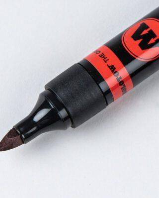 MOLOTOW TAGGER MARKER 1-4 MM ROUND BLACK - Molotow
