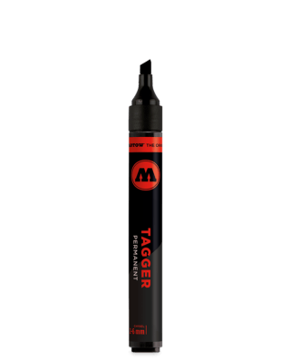 MOLOTOW TAGGER MARKER 2-6 MM CHISEL BLACK