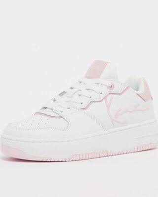 KARL KANI SHOES 89 UP LOGO WHITE/ROSE KKFWW000243 - KARL KANI
