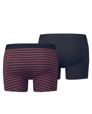 LEVIS MEN SOLID BASIC TRUNK 2-PACK RED BLACK 37149-0211 - LEVI'S