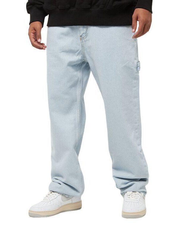 Pegador Daule baggy workwear jeans washed Cold Blue PG-3071-420-M-GR - PEGADOR