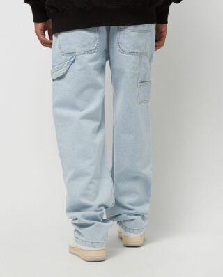 Pegador Daule baggy workwear jeans washed Cold Blue PG-3071-420-M-GR - PEGADOR