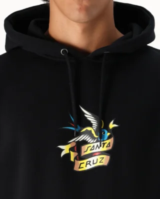 Santa Cruz Sommer Sparrow Front Hood Black SCA-HDY-6313 324 - SANTA CRUZ