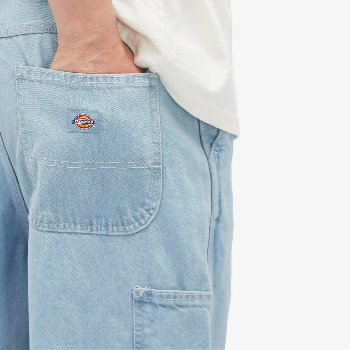 Dickies Madison Baggy Fit Denim Vintage Blue DK0A4YECC151 - Image 2