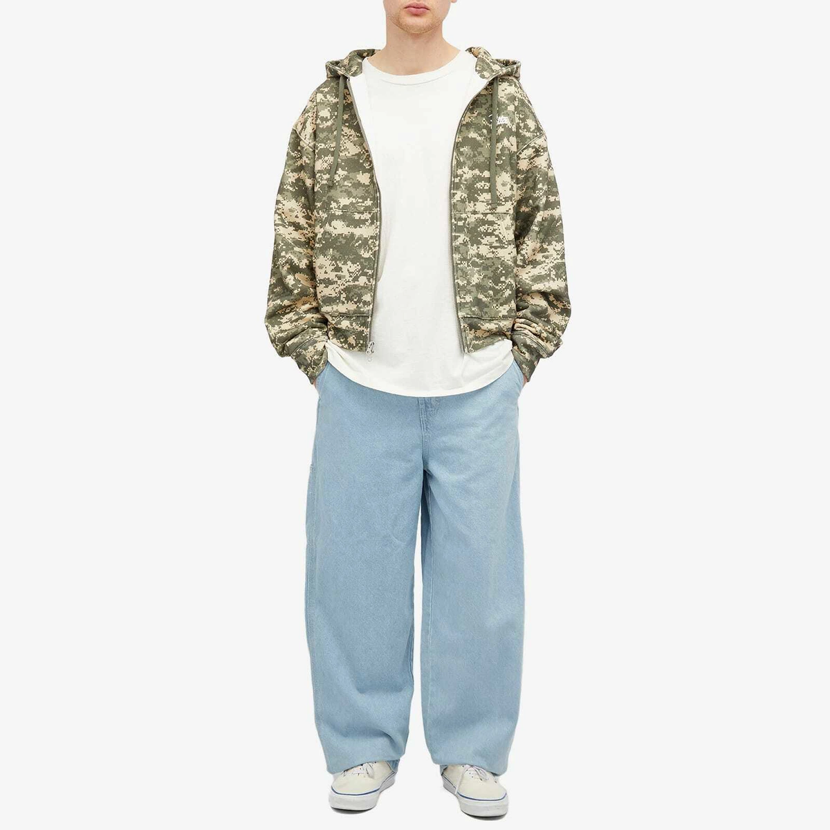 Dickies Madison Baggy Fit Denim Vintage Blue DK0A4YECC151 - Image 4