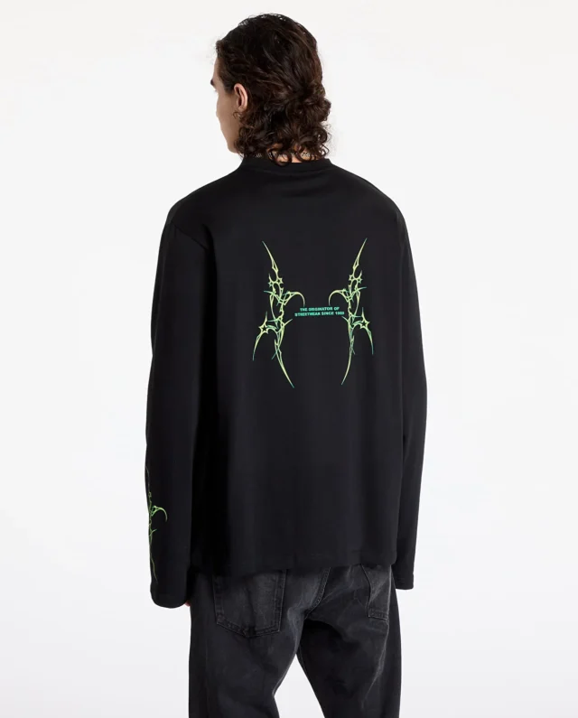 2924830 Karl Kani Small Signature Tribal LongSleeve Black KM243-027-2 - KARL KANI