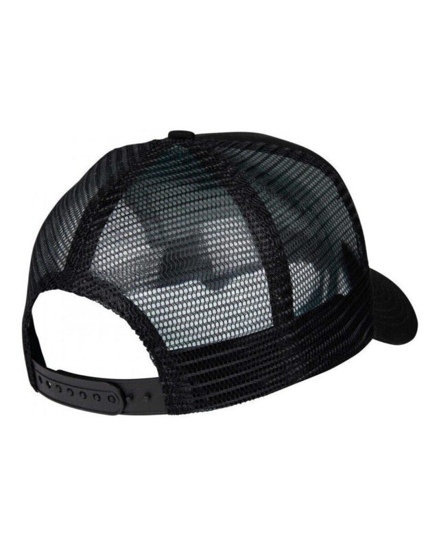 29823246_1200_B Santa Cruz Flaming Dice Dot Meshback Black SCA-CAP-0531 - SANTA CRUZ