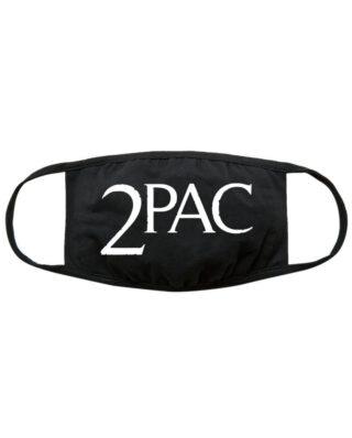 ROCK OFF TUPAC FACE MASK: LOGO - 2pac