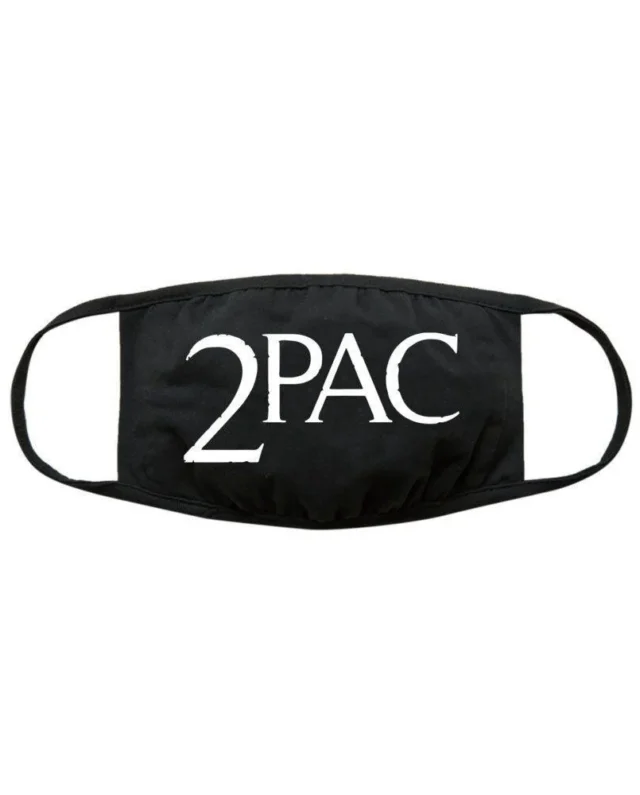 ROCK OFF TUPAC FACE MASK: LOGO - 2pac