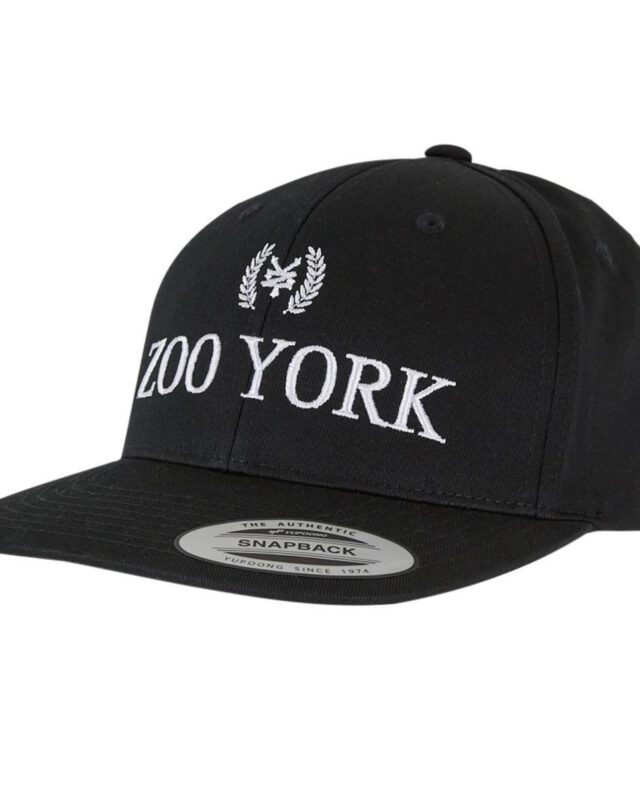 Zoo York Man Zm Logo Snapback Cap Black/Black Zm241-043-1