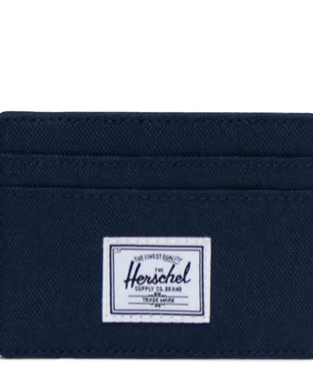 HERSCHEL SUPPLY CHARLIE CARDHOLDER NAVY 30065-00007-OS 3.00"(H) x 4.00"(W), 0.0L