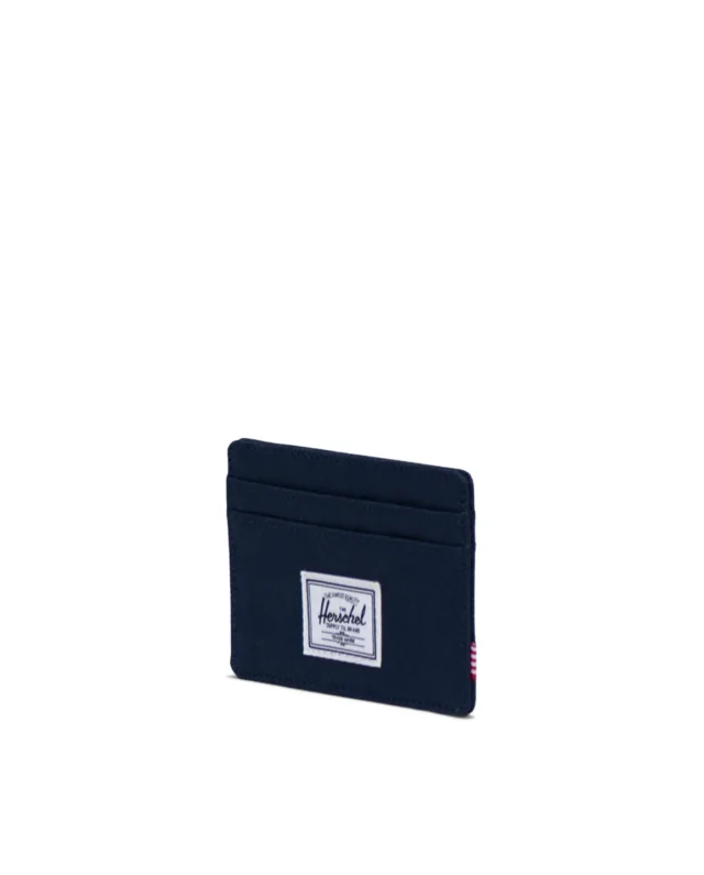 HERSCHEL SUPPLY CHARLIE CARDHOLDER NAVY 30065-00007-OS 3.00″(H) x 4.00″(W), 0.0L - HERSCHEL