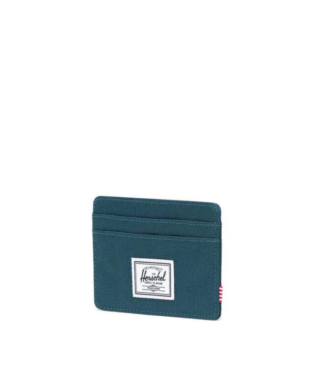 HERSCHEL SUPPLY CHARLIE CARDHOLDER DARK SEA 30065-06551-OS 3.00″(H) x 4.00″(W), 0.0L - HERSCHEL