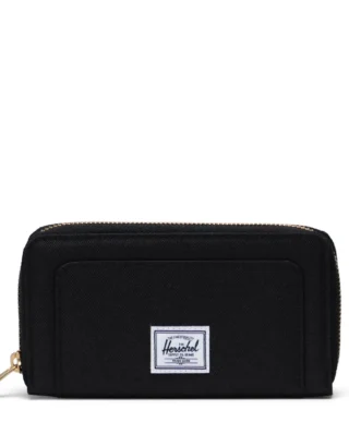 HERSCHEL SUPPLY THOMAS WALLET BLACK 30079-00001-OS 3.50"(H) x 6.75"(W) x 0.75"(D)