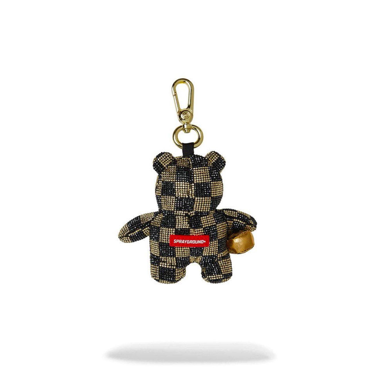 SPRAYGROUND GOLD AND DANGEROUS BEAR KEYCHAIN K8350 7,5 x 3,8 x 9 cm - Image 2