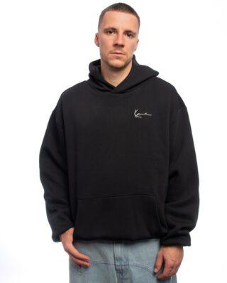 KARL KANI SIGNATURE STAR PRINT OS HOODIE BLACK KM253-015-1