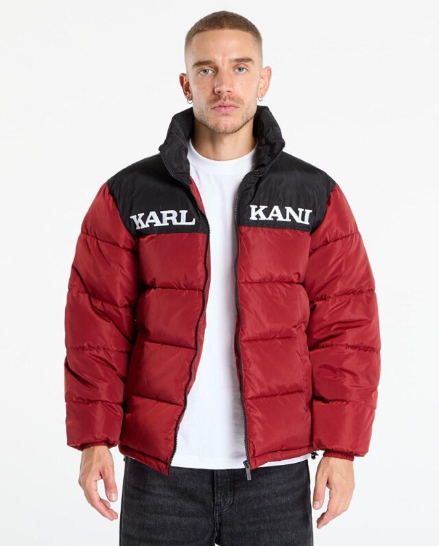 Karl Kani Retro Essential Puffer Jacket Red KM-JK012-052-11