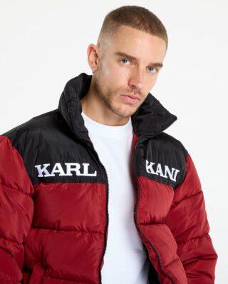Karl Kani Retro Essential Puffer Jacket Red KM-JK012-052-11 - KARL KANI