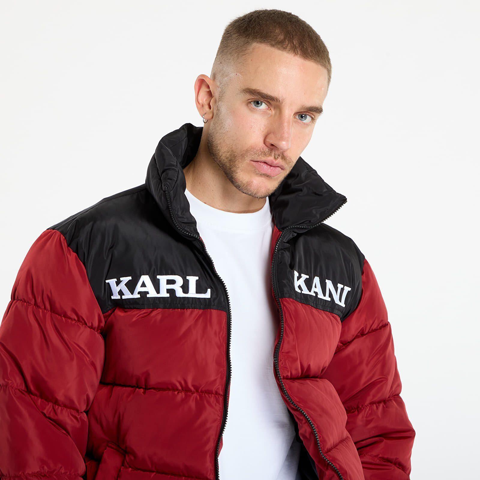 Karl Kani Retro Essential Puffer Jacket Red KM-JK012-052-11 - Image 2
