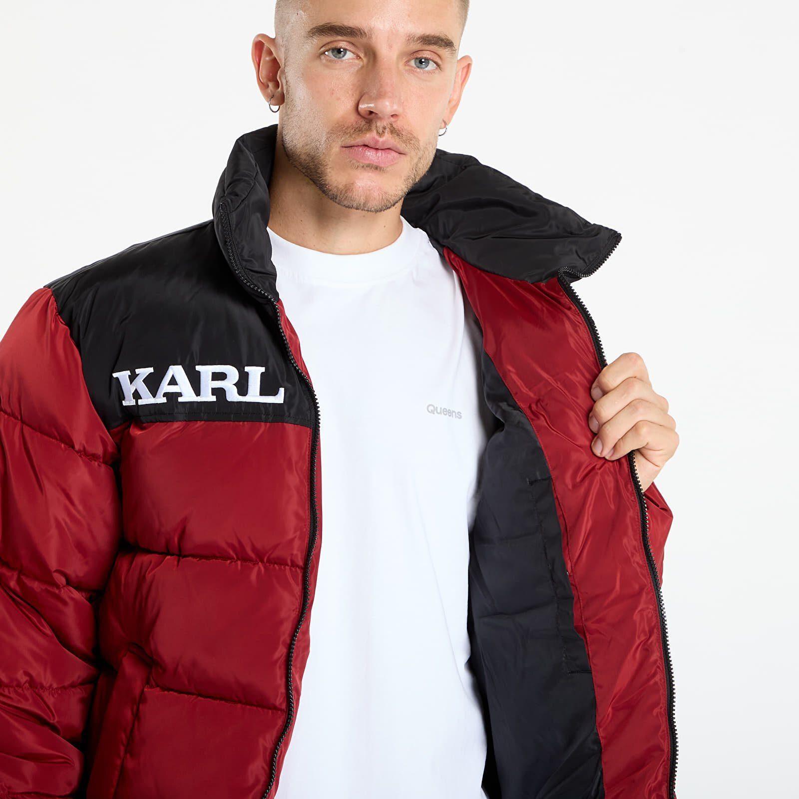 Karl Kani Retro Essential Puffer Jacket Red KM-JK012-052-11 - Image 4