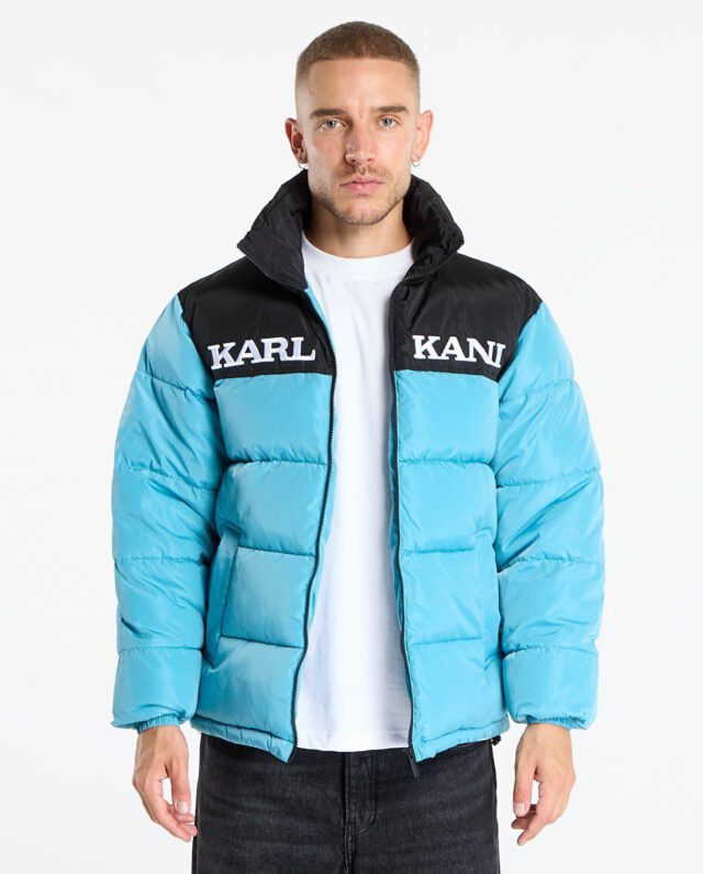 Karl Kani Retro Essential Puffer Jacket Blue KM-JK012-091-20