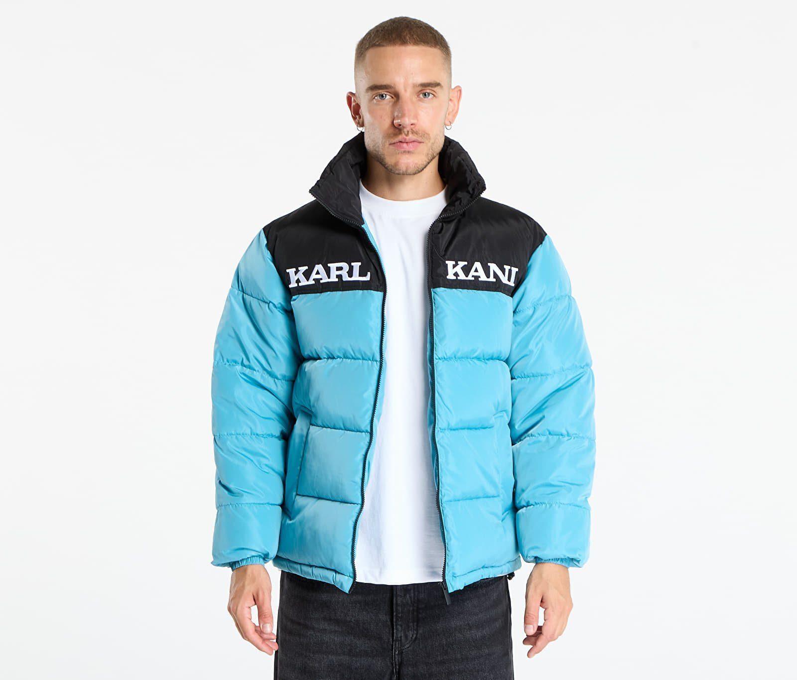 Karl Kani Retro Essential Puffer Jacket Blue KM-JK012-091-20
