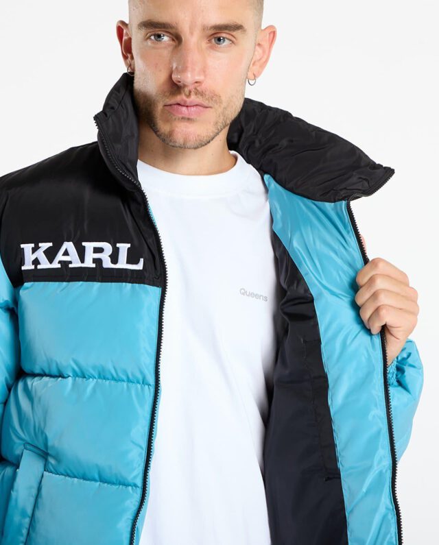 Karl Kani Retro Essential Puffer Jacket Blue KM-JK012-091-20 - KARL KANI