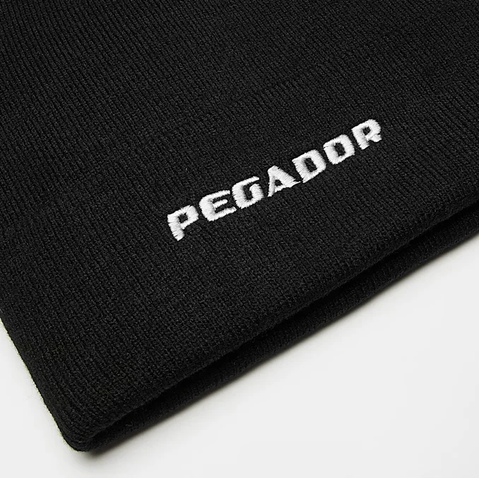 PEGADOR LOGO BEANIE BLACK 1641-001/004 - Image 3