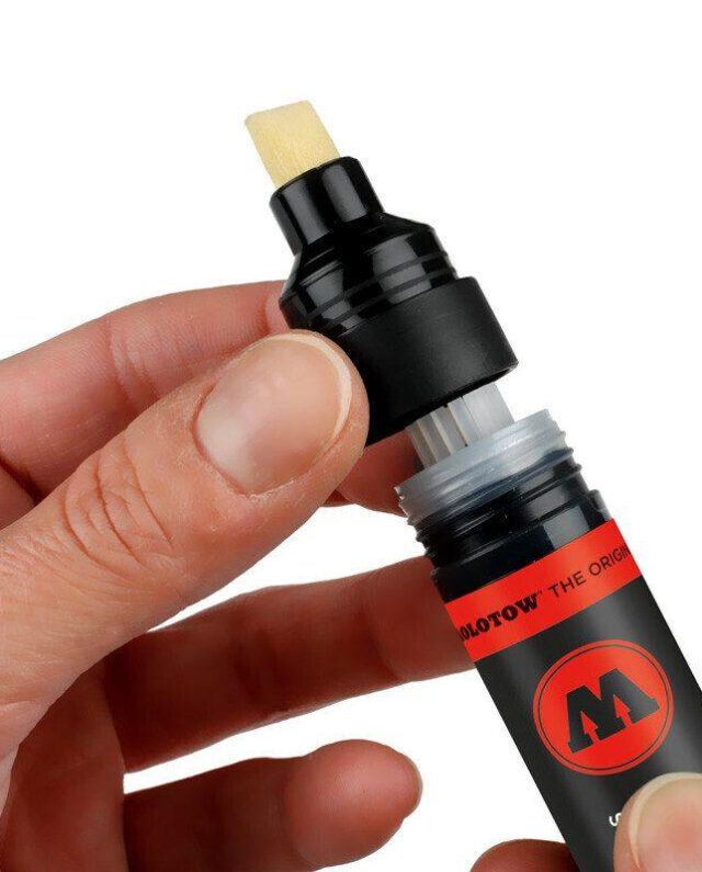 Molotow MASTERPIECE 360PI CoversAll Marker 4 -8 mm Chisel Tip - Molotow