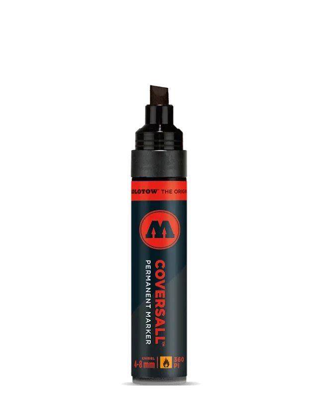 Molotow MASTERPIECE 360PI CoversAll Marker 4 -8 mm Chisel Tip - Molotow