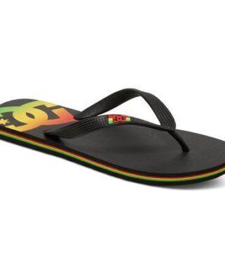 3_hc9a-j1 DC SHOES SPRAY FLIP-FLOPS RASTA - DC SHOES