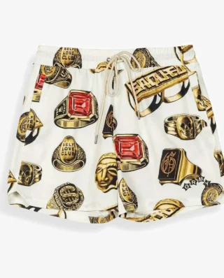GRIMEY THE OG TOUR SWIMMING SHORTS OFF WHITE GBS210-OWHT - GRIMEY