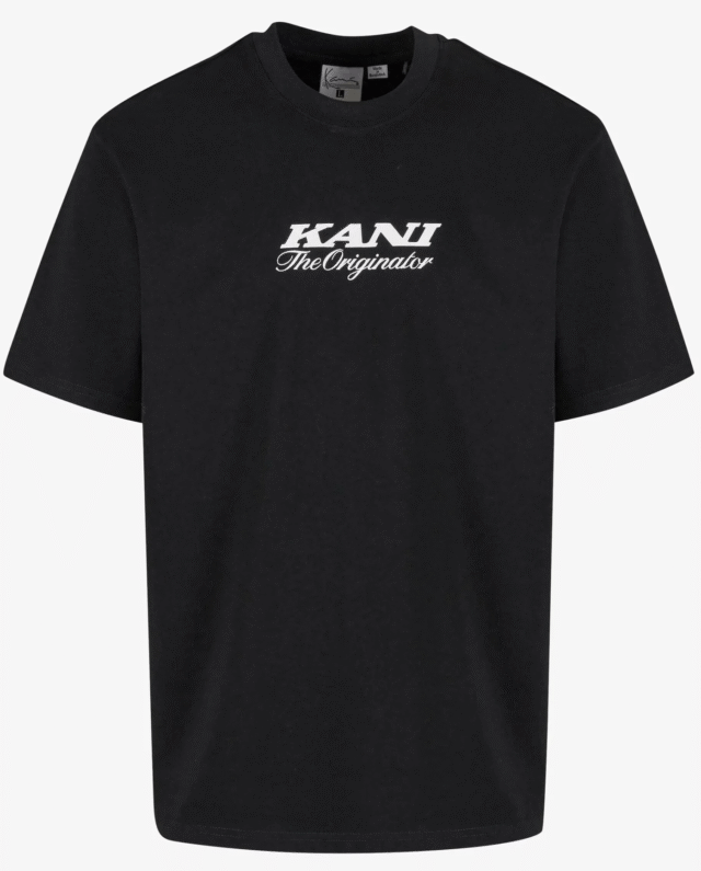 KARL KANI KANI ORIGINATOR T-SHIRT BLACK KM253-025-2