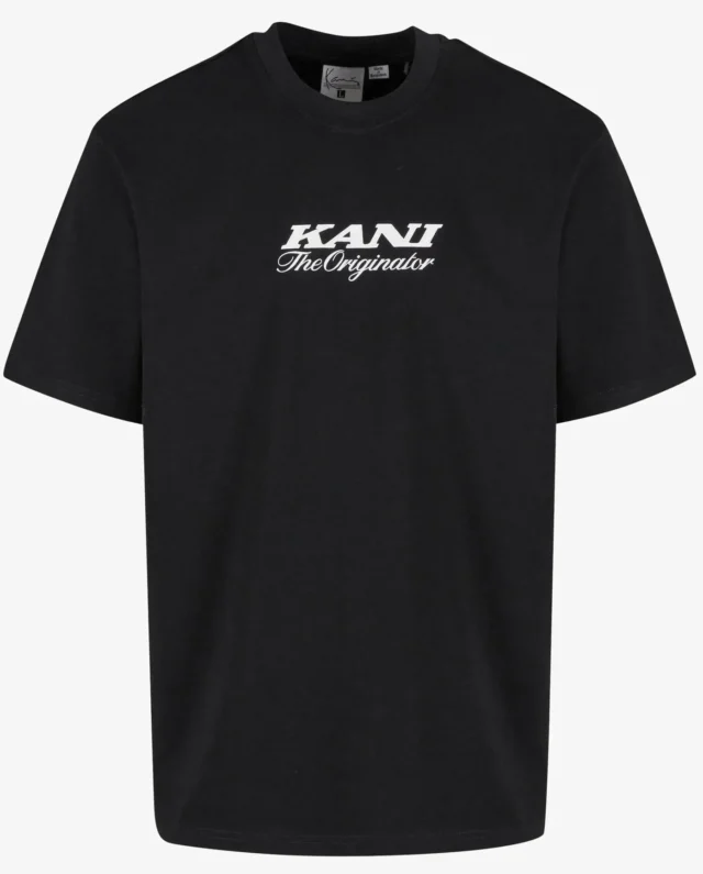 KARL KANI KANI ORIGINATOR T-SHIRT BLACK KM253-025-2