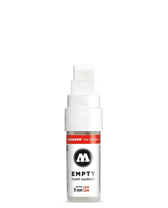 MOLOTOW EMPTY MARKER 411EM 15 MM