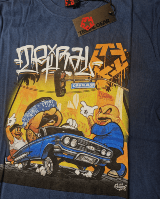 Tribal Origi Sao Paulo T-shirt Midnight Blue TR3036-512 - Tribal