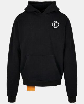 Forgotten Faces Endless Ultra Heavy Cotton Box Oversized Hoodie Black FOF0101-00007