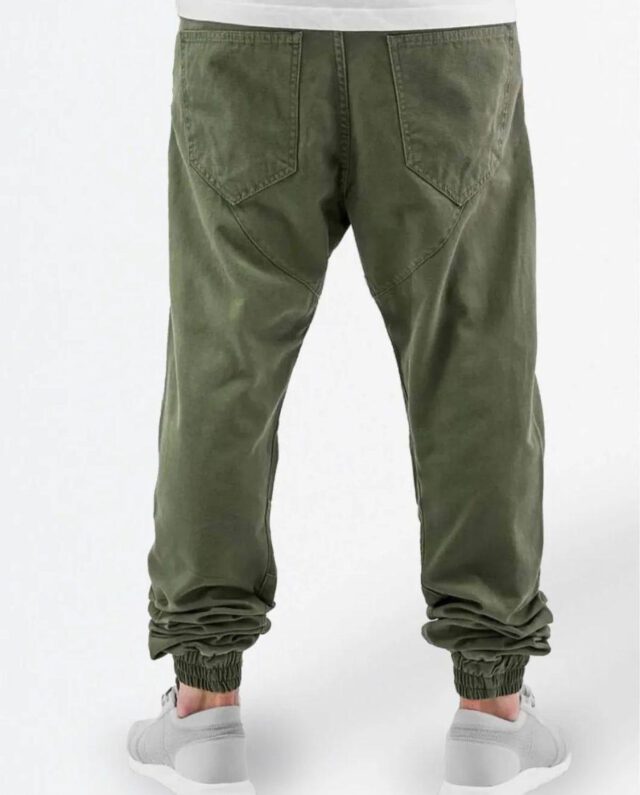 JUST RHYSE ANTIFIT CHINO PANTS BÖRGE OLIVE - Just Rhyse