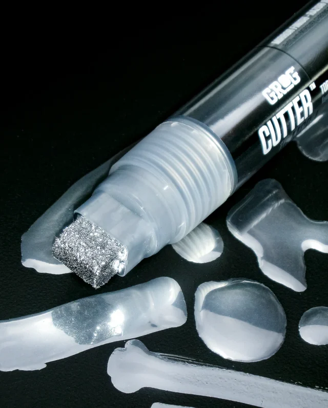 Grog Cutter 15mm MCP (Mercury Chrome Paint) 50ml Hyper Chrome - Grog