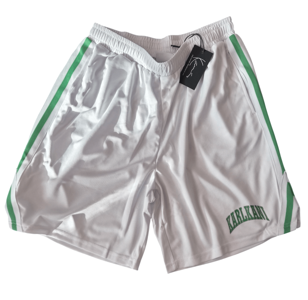 KARL KANI SPORT COLLEGE TAPE MESH BASKETBALL WHITE KM262-029-1