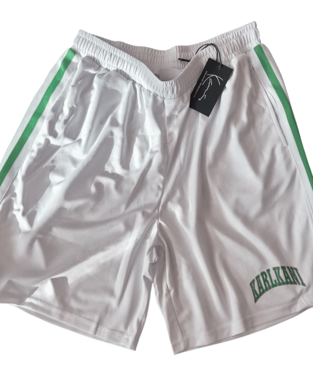 KARL KANI SPORT COLLEGE TAPE MESH BASKETBALL WHITE KM262-029-1