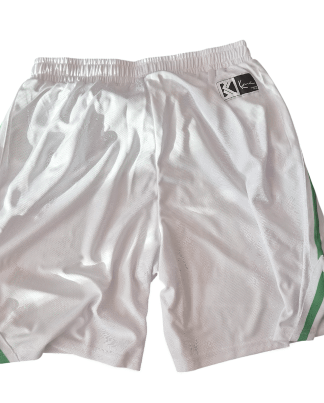 KARL KANI SPORT COLLEGE TAPE MESH BASKETBALL WHITE KM262-029-1 - KARL KANI